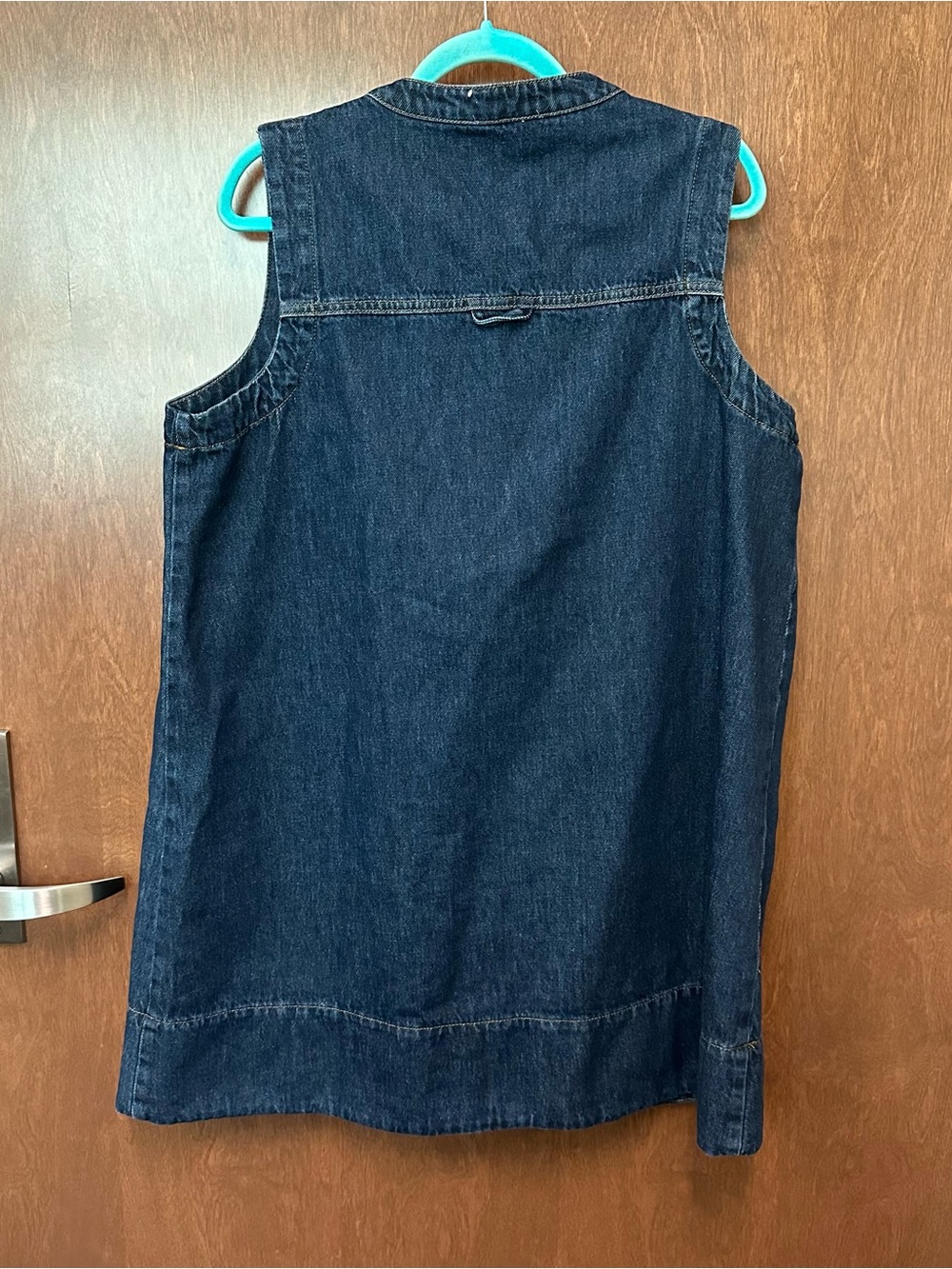 Anthropologie ALIGNE Luella Denim Shift Dress Women’s 12 - 100% cotton - Picture 11 of 11